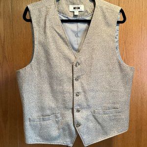 Joseph Abboud Tan Men's Wearhouse Large Vest